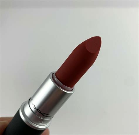 Mac Powder Kiss Lipstick 922 Werk Werk Werk Full Size Matte Cool Red Nib 773602431342 Ebay