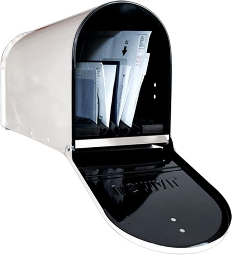 Outdoor Metal Mailbox With Mailbox Insert To Keep Mail Dry