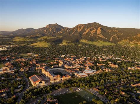 Located at the foot of the rocky mountains, the university of colorado boulder is set in one of the most inspiring and entrepreneurial. New campus aerial available | Strategic Relations and ...