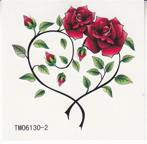 British flag heart tattoo on wrist. 31 best Heart Shaped Rose Tattoo images on Pinterest ...