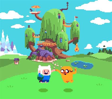 🌈megan💗💜💙 On Twitter Adventure Time Cartoon Cool Pixel Art Pixel