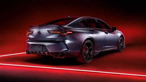 Acura Tlx Type S Pmc Edition In Gotham Gray 2023 4k 8k Wallpaper Hd