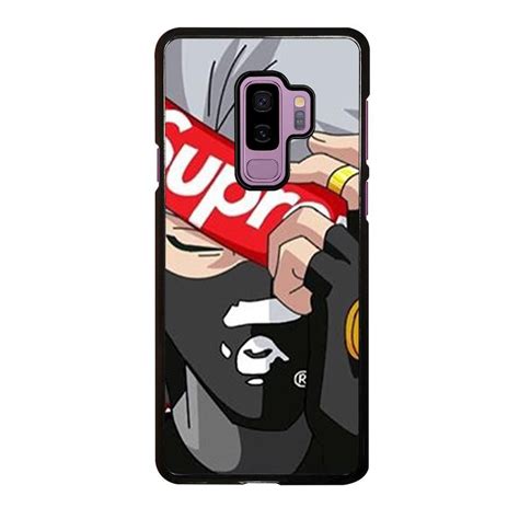 Supreme Bape Kakashi Naruto Samsung Galaxy S9 Plus Case Best Custom