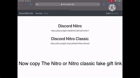 How To Make A Fake Discord Nitro Ot Nitro Classic T Youtube