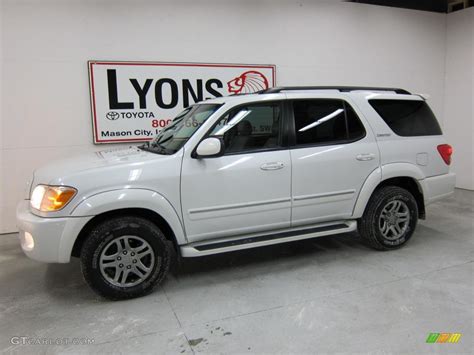 2005 Natural White Toyota Sequoia Limited 4wd 43079390