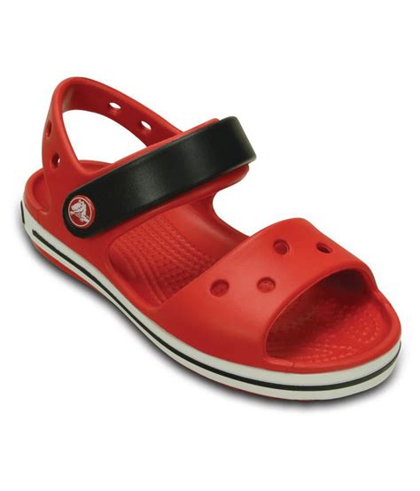 Crocs Red Floater Sandal Price In India Buy Crocs Red Floater Sandal