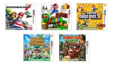 It was announced in march 2010 and unveiled at e3 2010 as the successor to the nintendo ds. Target has five first-party 3DS games on sale for $15 each ...