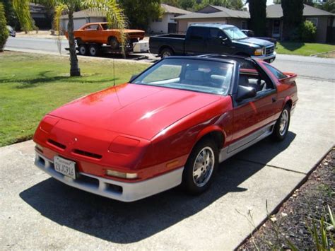 1989 Dodge Daytona 25 Turbo 5 Speed California Rust Free T Tops Es