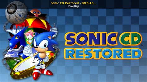Collections Sonic Cd Restored 30th Anniversary Edition Sonic Cd
