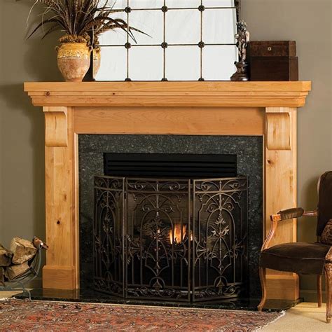 Rustic Fireplace Surround Mantels Direct