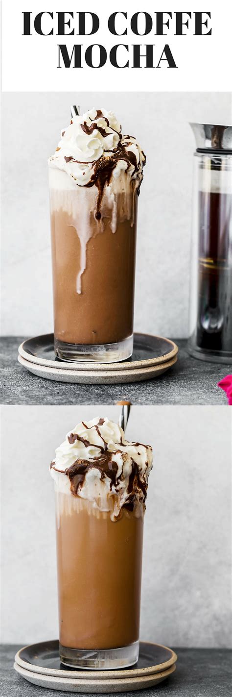 Learn How To Make An Iced Coffee Mocha Recipe At Home Brewed Coffee