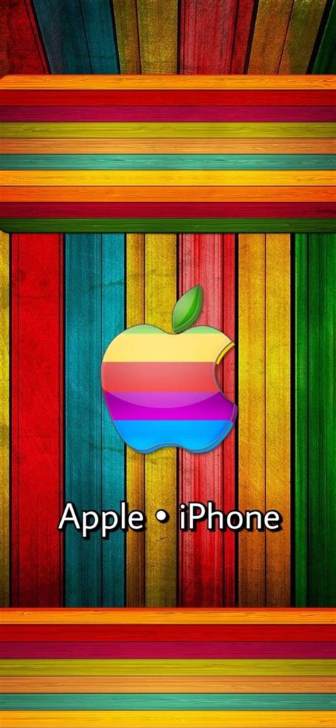 Apple Iphone Colorful Lock Screen Wallpaper