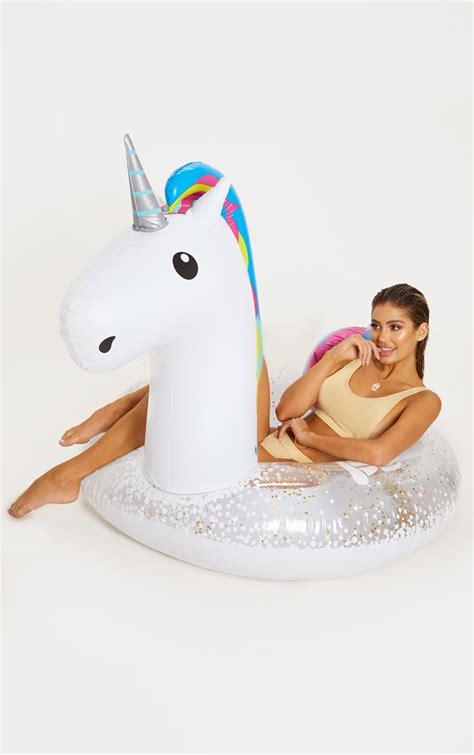 Sparkle Unicorn Pool Inflatable Accessories Prettylittlething