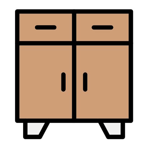 Cupboard Generic Outline Color Icon