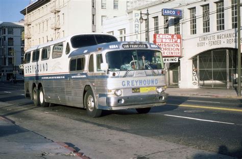 Greyhound 8084 San Francisco 9 1974 John Lebeau Greyhound Retro Bus