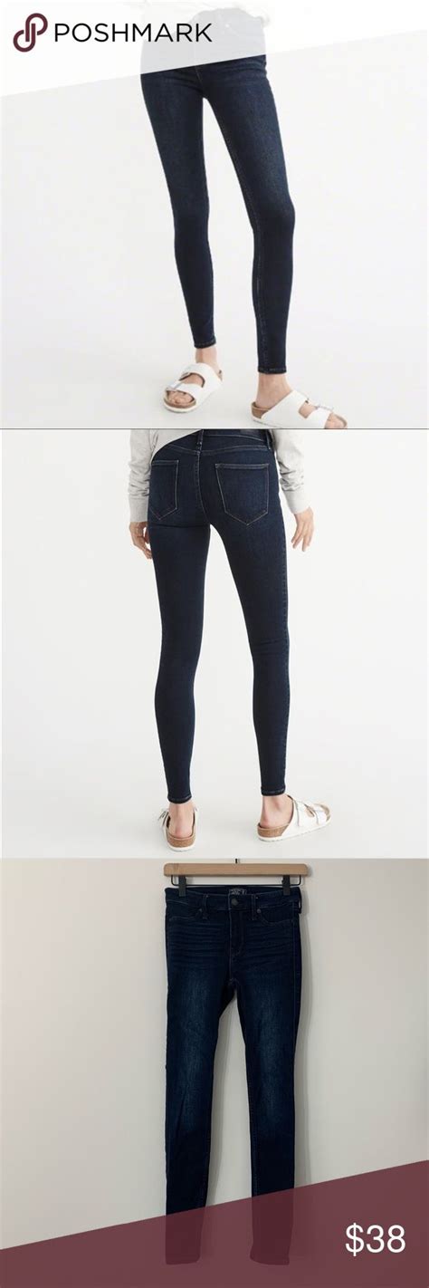 Abercrombie And Fitch Harper Low Rise Jean Legging Womens Jeans