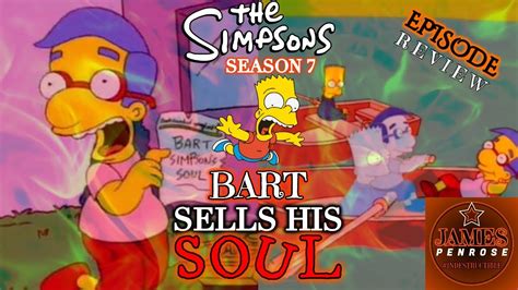 The Simpsons Season 7 Bart Sells His Soul Episode Review Youtube