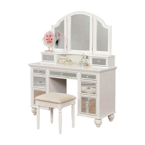 Choose coaster fine furniture for quality bedroom furniture at affordable prices. Coaster Furniture White Bedroom Vanity Set | Bedroom ...