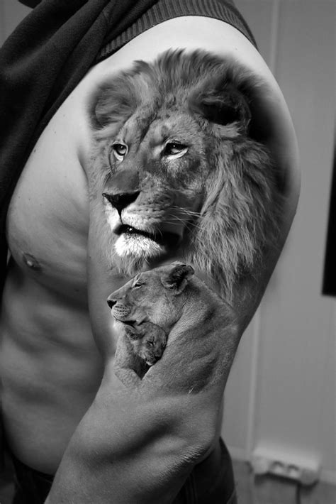Tatuajes De Leones Las Mejores Fotos De La Web Mens Lion Tattoo Lion