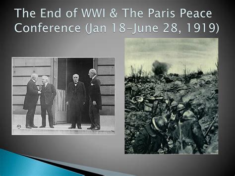 18 Janvier 1919 La Conférence De La Paix à Paris Pour En Finir Avec