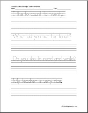 Free printable cursive writing worksheet kids cursive letters. Free Sentence Writing Worksheets | Writing worksheets ...