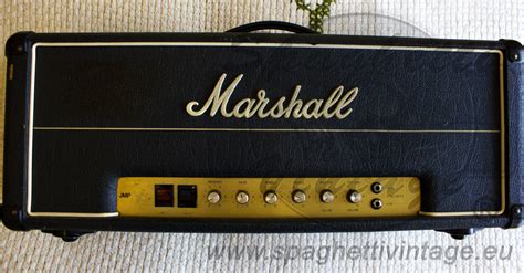 Marshall 2204 50 Watts Master Volume Vertical Inputs 1978 Amp For Sale
