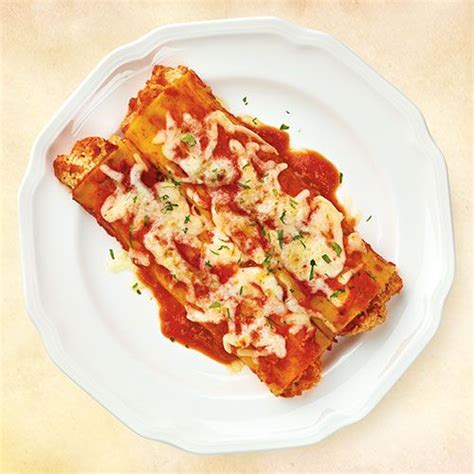 Smaller serving entrées & sides. Cheese Manicotti - Wegmans (With images) | Wegmans recipe, Cheese manicotti, Recipes