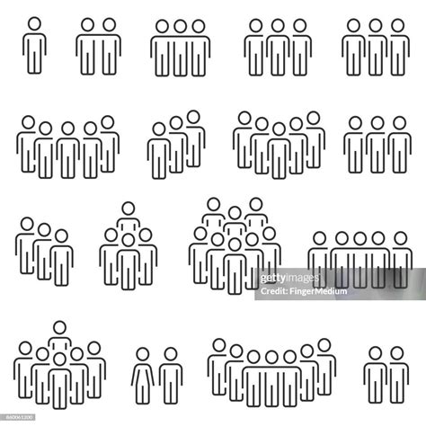 People Icon Set High Res Vector Graphic Getty Images