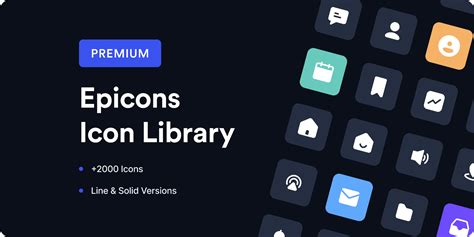 Epicons Icon Library Free Figma Community
