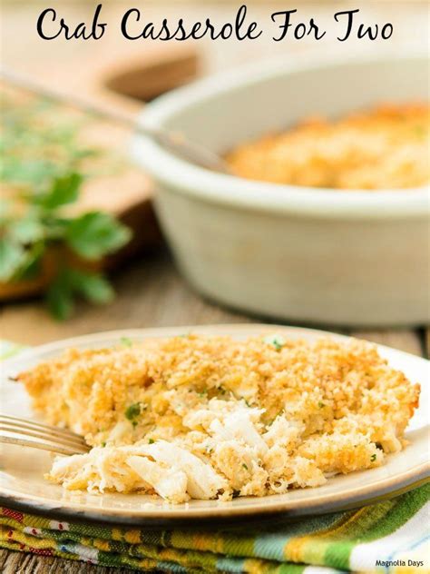 Crab Casserole With Ritz Crackers