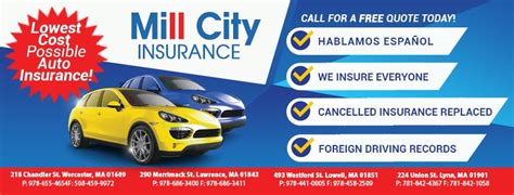 Mill city insurance helps you find cheap car insurance in lowell, lawrence, massachusetts. Mill City Insurance - Posts | Facebook
