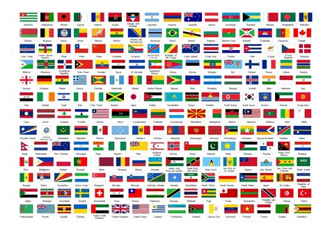 World Flag Map Bandeiras Do Mundo Todas As Bandeiras