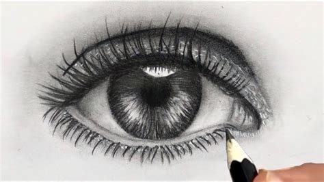 How To Draw A Realistic Eye Super Easy Tutorial Youtube