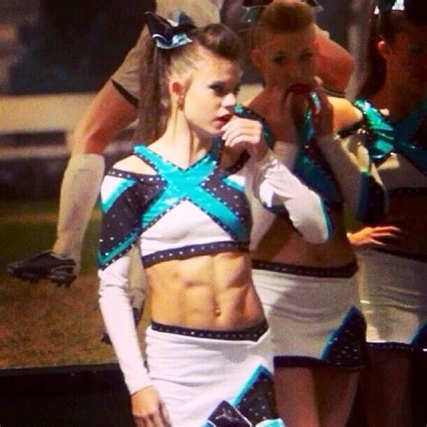 Another Cheerleader With Great Abs Skinnywithabs