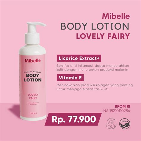 Jual Body Lotion Mibelle Pump Body Lotion Mibelle Mirelle
