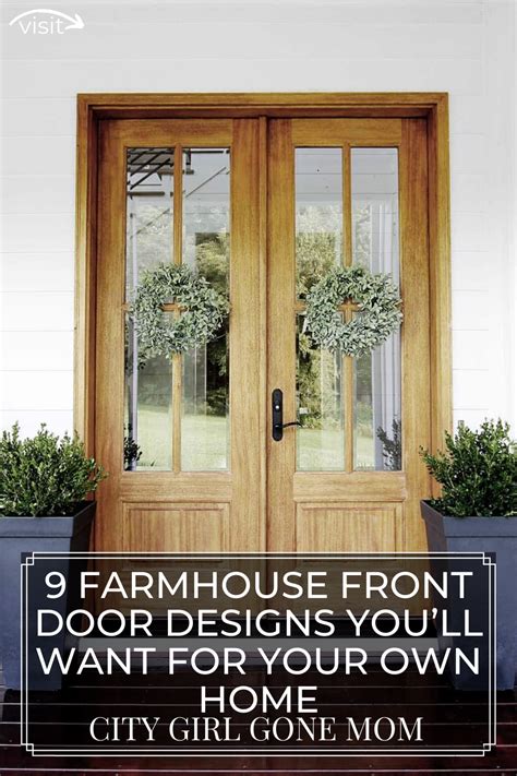 Farmhouse Front Door Ideas