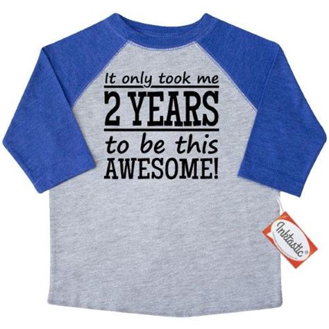 Inktastic 2 Years To Be This Awesome Toddler T Shirt Two Year Old