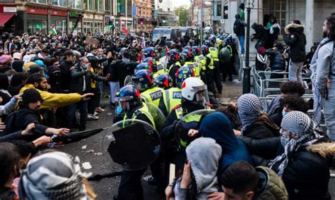 Thirteen Arrested In London Protest Against Violence In Gaza