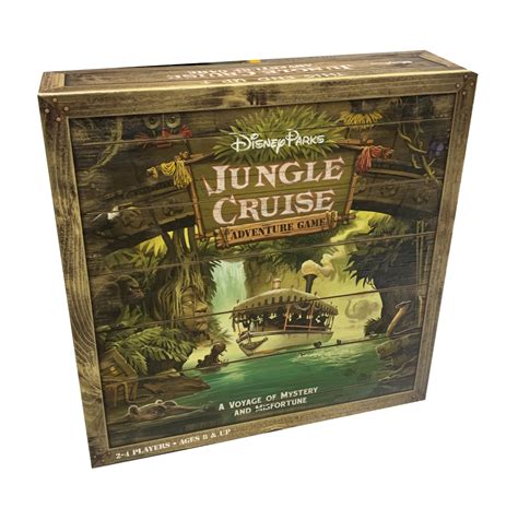 Disney Jungle Cruise Adventure Fun Classic Interactive Board Game Age 8