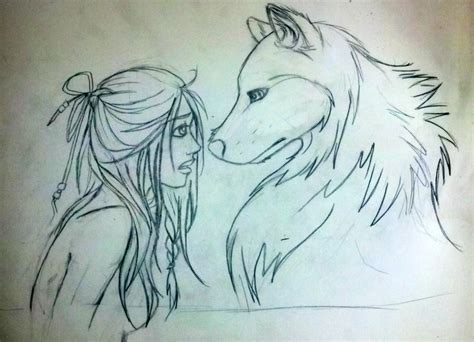 Wolf Girl Sketch By Astonishingly On Deviantart