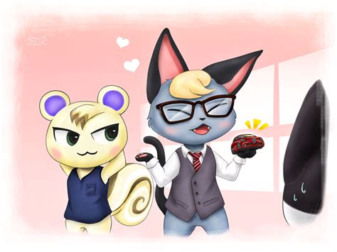 Animal Crossing Raymond And Marshal By Nightfury2020 On Deviantart