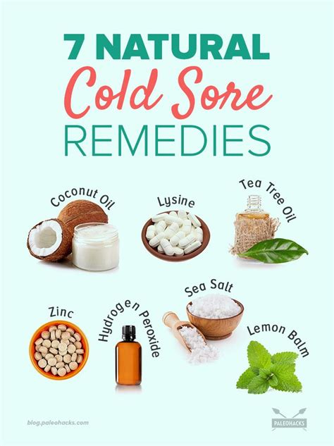 7 Natural Ways To Get Rid Of Cold Sores Natural Cold Sore Remedy