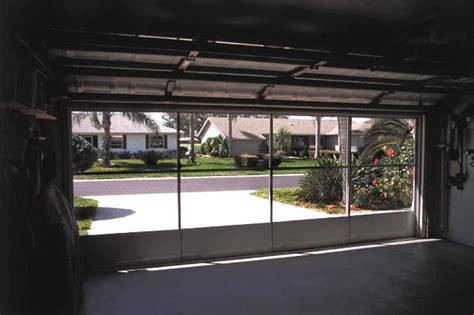 Lube both the garage door and garage door opener quarterly. Garage Door Screen Panels | Eze-Breeze Do it yourself Porch Enclosures | Best garage doors ...