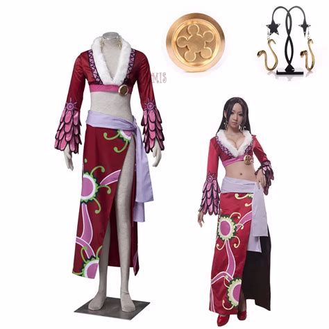 Athemis New One Piece Boa Hancock Cosplay Costume Sexy Clothes Custom Made Outfit On Aliexpress