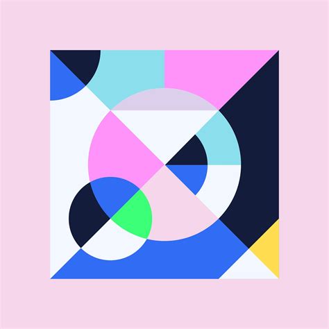 Kleurstaal On Behance With Images Geometric Graphic Geometric Art
