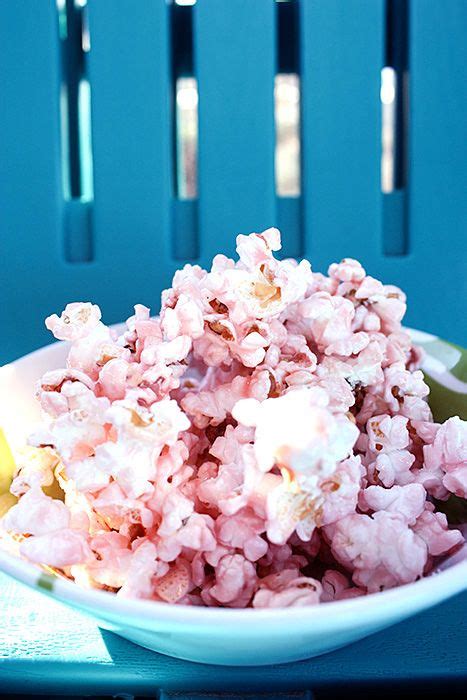 Old Fashioned Pink Popcorn Pink Popcorn Popcorn Treats Decadent