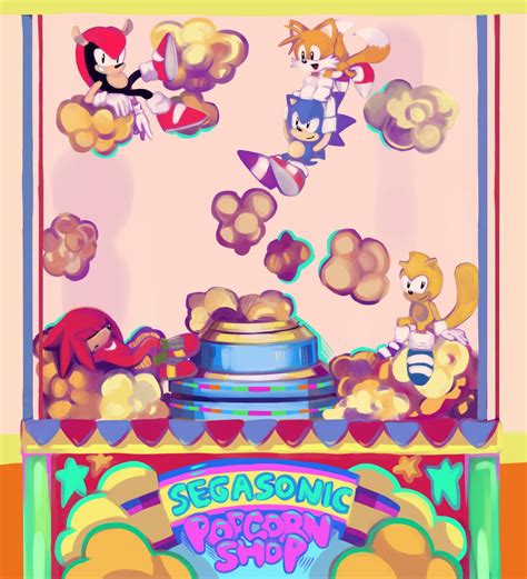 Sonic Popcorn Shop Sonic The Hedgehog Amino