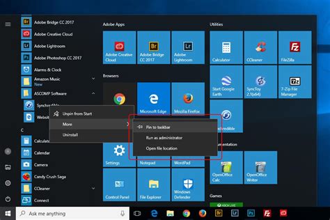 There are plenty of good, free ways to emulate android right on bluestacks is great for apps that don't have corresponding desktop apps, but the emulator really shines when it. How To Add & Remove Shortcuts To & From the Taskbar in ...