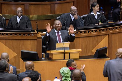 President cyril ramaphosa addresses the nation. Cyril Ramaphosa Speech Today / Unsteady As She Goes South ...