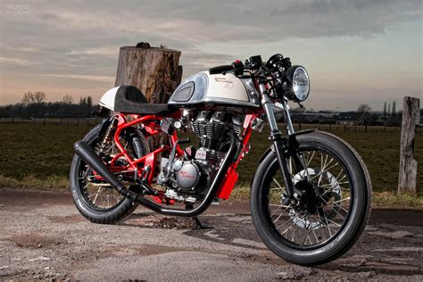 Zero Custom Club Royal Enfield Cafe Racer By T Factor Bikes